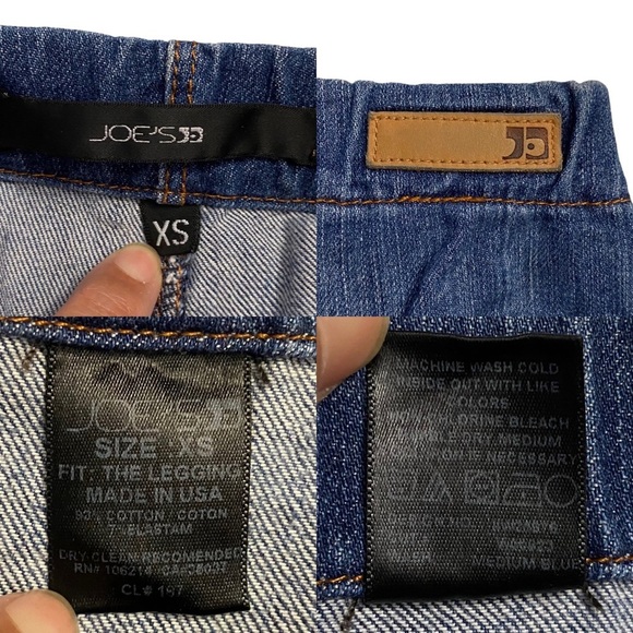 Joe's Jeans Fit The Legging Jeggings Pull On Elastic Waistband Extra Small XS - Picture 3 of 15